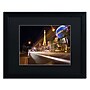 Trademark David Ayash "Las Vegas Blvd." Art, Black Matte With Black Frame, 16" x 20"~#|#~m001699624_sc7