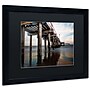Trademark David Ayash "Coney Island - Brooklyn, NY I" Art, Black Matte With Black Frame, 16" x 20"~#|#~m001699772_sc7