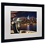 Trademark David Ayash "Midtown Over the East River-III" Art, White Matte With Black Frame, 16" x 20"~#|#~m001699959_sc7