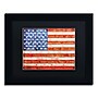 Trademark Michelle Calkins "American States" Art, Black Matte With Black Frame, 11" x 14"~#|#~m001700223_sc7