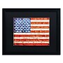 Trademark Michelle Calkins "American States" Art, Black Matte With Black Frame, 16" x 20"~#|#~m001700229_sc7