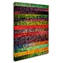 Trademark Michelle Calkins "Brocade and Fifteen Stripes 1" Gallery-Wrapped Canvas Art, 18" x 24"~#|#~m001700270_sc7