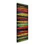 Trademark Michelle Calkins "Brocade and Stripes Tower 2" Gallery-Wrapped Canvas Art, 8" x 24"~#|#~m001700302_sc7
