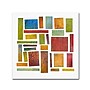 Trademark Michelle Calkins "Building Blocks One" Gallery-Wrapped Canvas Art, 24" x 24"~#|#~m001700356_sc7