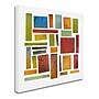 Trademark Michelle Calkins "Building Blocks One" Gallery-Wrapped Canvas Art, 24" x 24"~#|#~m001700357_sc7