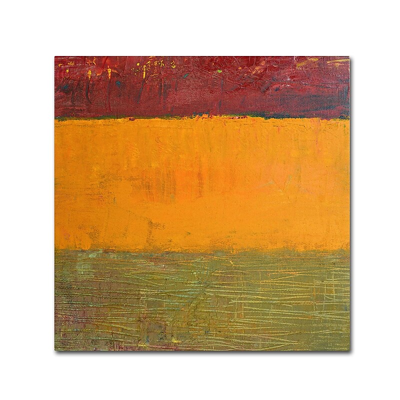 Trademark Michelle Calkins "Highway Series Grasses" Gallery-Wrapped Canvas Art, 24" x 24" image 1