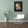Trademark Michelle Calkins "Petoskey Stones l" Art, Black Matte With Black Frame, 11" x 14"~#|#~m001700604_sc7