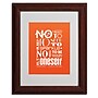 Trademark Megan Romo "No Need to Sparkle I" Art, White Matte W/Wood Frame, 11" x 14"~#|#~m001700722_sc7