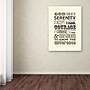 Trademark Megan Romo "Serenity Prayer I" Gallery-Wrapped Canvas Art, 26" x 32"~#|#~m001700837_sc7
