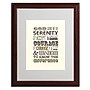 Trademark Megan Romo "Serenity Prayer I" Art, White Matte W/Wood Frame, 16" x 20"~#|#~m001700842_sc7