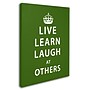 Trademark Megan Romo "Laugh at Others" Gallery-Wrapped Canvas Art, 26" x 32"~#|#~m001701226_sc7