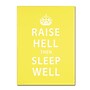 Trademark Megan Romo "Raise Hell V" Gallery-Wrapped Canvas Art, 14" x 19"~#|#~m001701328_sc7