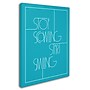 Trademark Megan Romo "Stop Scowling" Gallery-Wrapped Canvas Art, 18" x 24"~#|#~m001701588_sc7