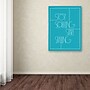 Trademark Megan Romo "Stop Scowling" Gallery-Wrapped Canvas Art, 18" x 24"~#|#~m001701589_sc7