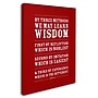 Trademark Megan Romo "Three Ways to Wisdom II" Gallery-Wrapped Canvas Art, 26" x 32"~#|#~m001701603_sc7