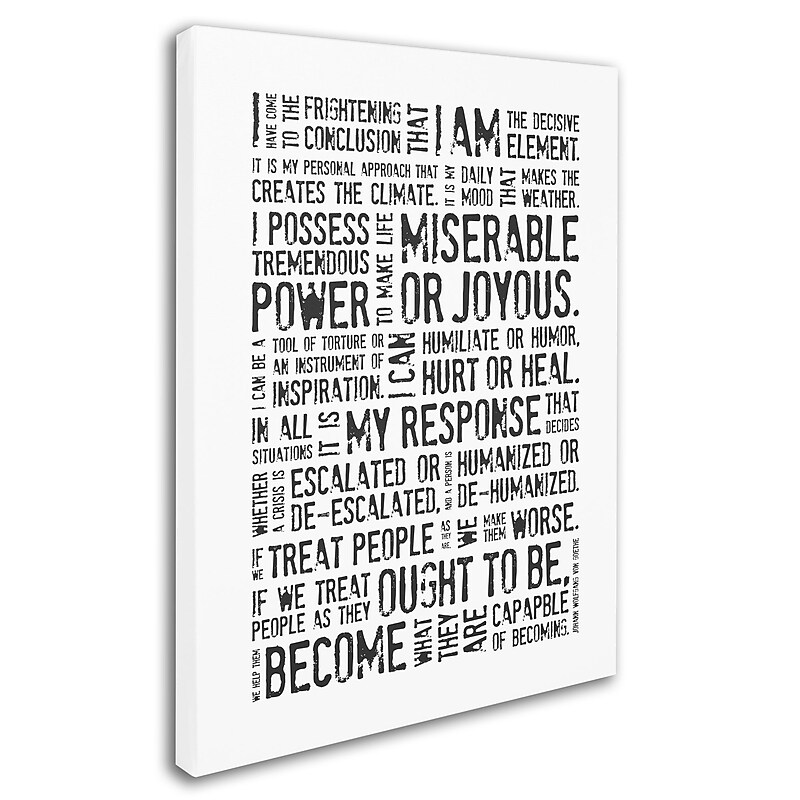 Trademark Megan Romo "Decisive Elements IV" Gallery-Wrapped Canvas Art, 26" x 32" image 1