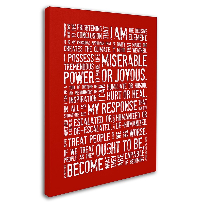 Trademark Megan Romo "Decisive Elements V" Gallery-Wrapped Canvas Art, 35" x 47" image 1