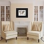 Trademark Michael Tompsett "Butterflies Map of..World II" Art, Black Matte W/Black Frame, 16" x 20"~#|#~m001702150_sc7