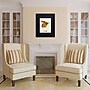 Trademark Michael Tompsett "Spain Watercolor Map" Art, Black Matte W/Black Frame, 16" x 20"~#|#~m001702408_sc7