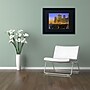 Trademark CATeyes "City Lights 2" Art, Black Matte W/Black Frame, 16" x 20"~#|#~m001702745_sc7