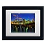 Trademark CATeyes "City Lights 1" Art, White Matte W/Black Frame, 11" x 14"~#|#~m001702756_sc7