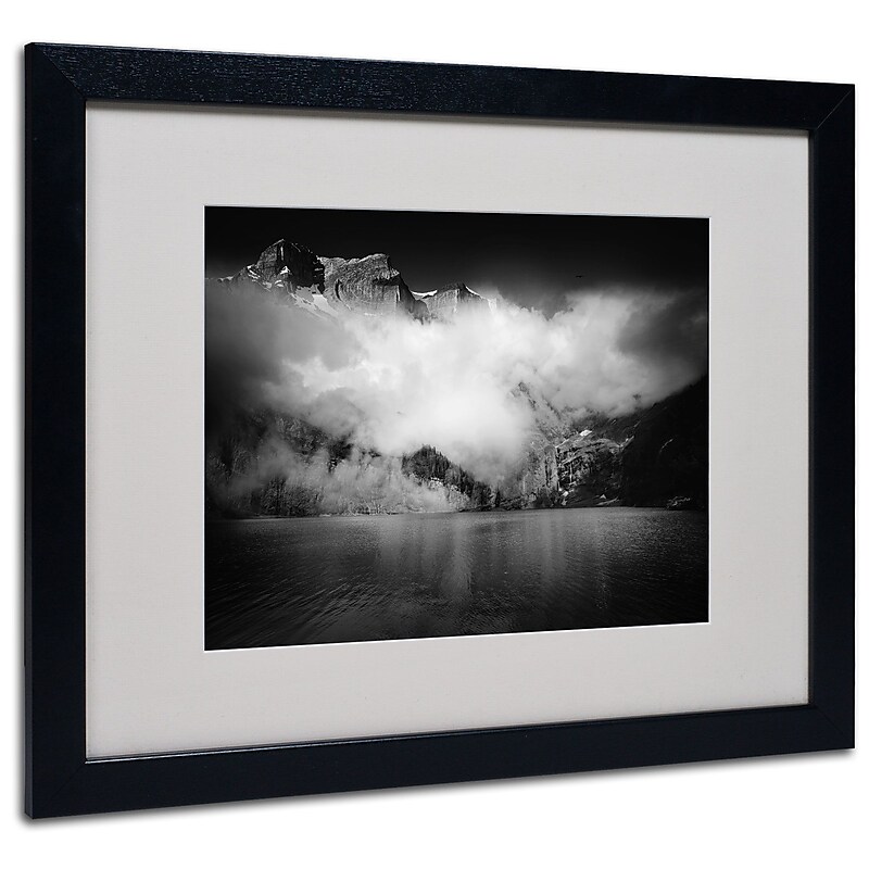 Trademark Philippe Sainte-Laudy "Black Beauty" Art, White Matte With Black Frame, 16" x 20" image 1