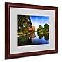 Trademark Philippe Sainte-Laudy "Autumnal Beauty" Art, White Matte With Wood Frame, 16" x 20"~#|#~m001703181_sc7