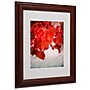 Trademark Philippe Sainte-Laudy "Red is On" Art, White Matte With Wood Frame, 11" x 14"~#|#~m001703399_sc7