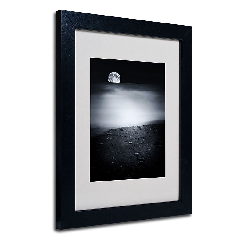 Trademark Philippe Sainte-Laudy "Black Sweat" Art, White Matte With Black Frame, 11" x 14" image 1