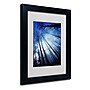 Trademark Philippe Sainte-Laudy "Blue Forest" Art, White Matte With Black Frame, 11" x 14"~#|#~m001703651_sc7