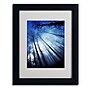 Trademark Philippe Sainte-Laudy "Blue Forest" Art, White Matte With Black Frame, 11" x 14"~#|#~m001703652_sc7