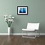 Trademark Philippe Sainte-Laudy "Light Box Blues" Art, White Matte With Black Frame, 16" x 20"~#|#~m001703783_sc7