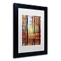 Trademark Philippe Sainte-Laudy "Fall Mirror" Art, White Matte With Black Frame, 11" x 14"~#|#~m001703920_sc7