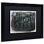 Trademark Patty Tuggle "Forest Dreams" Art, Black Matte With Black Frame, 16" x 20"~#|#~m001704098_sc7