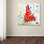 Trademark Roderick Stevens "Shoulder Dress Red n White" Gallery-Wrapped Canvas Art, 18" x 18"~#|#~m001704627_sc7