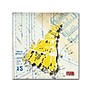 Trademark Roderick Stevens "Shoulder Dress Yellow n White" Gallery-Wrapped Canvas Art, 18" x 18"~#|#~m001704661_sc7