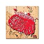 Trademark Roderick Stevens "Snap Purse Red" Gallery-Wrapped Canvas Art, 14" x 14"~#|#~m001704751_sc7
