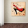 Trademark Roderick Stevens "Suede Heel Red" Gallery-Wrapped Canvas Art, 14" x 14"~#|#~m001704879_sc7