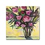 Trademark Sheila Golden "Pink Floral Bouquet" Gallery-Wrapped Canvas Art, 35" x 35"~#|#~m001704960_sc7