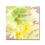 Trademark Sheila Golden "Yellow Mist" Gallery-Wrapped Canvas Art, 35" x 35"~#|#~m001705011_sc7