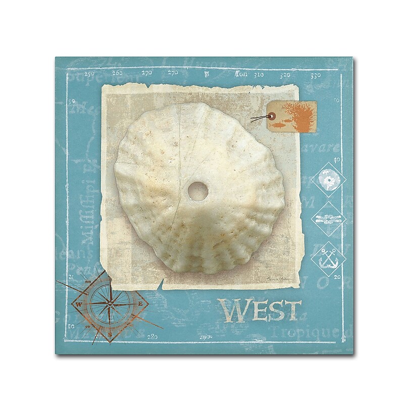 Trademark Belinda Aldrich "Points West" Gallery-Wrapped Canvas Art, 24" x 24" image 1
