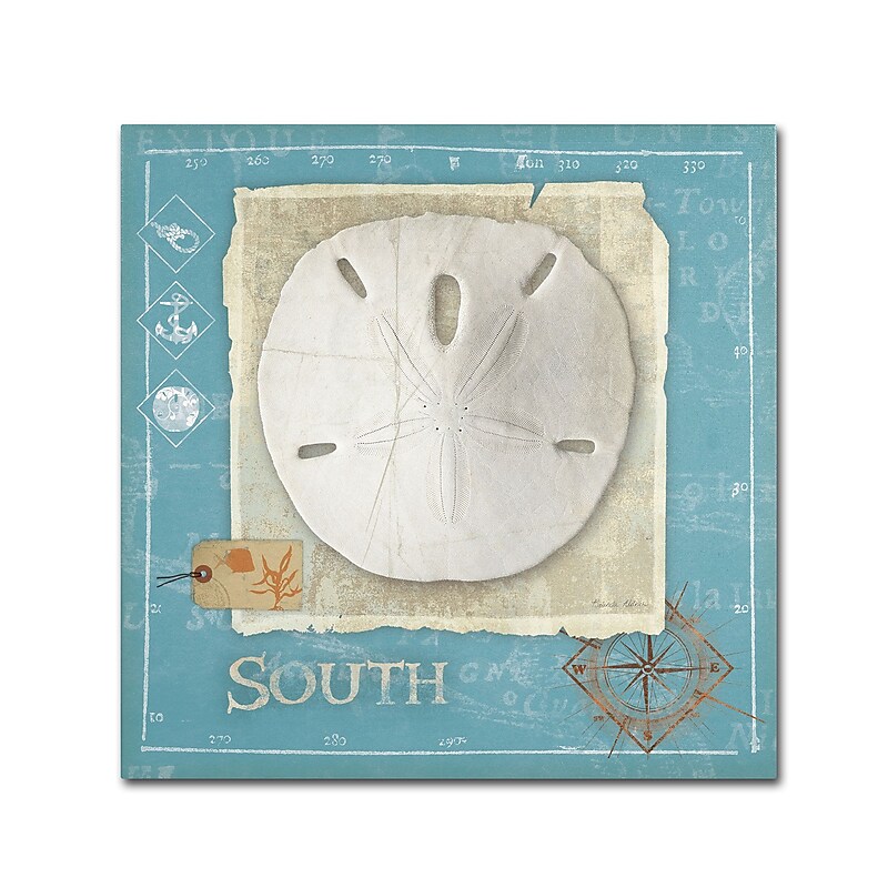 Trademark Belinda Aldrich "Points South" Gallery-Wrapped Canvas Art, 18" x 18" image 1