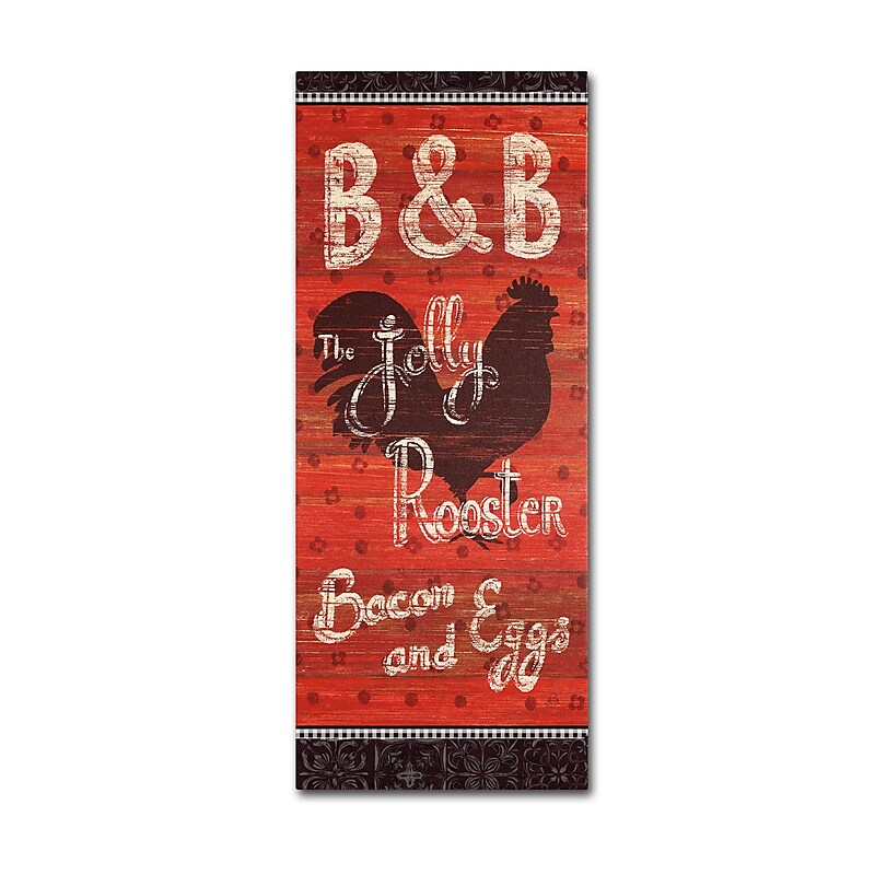 Trademark Daphne Brissonnet "Country Touch V" Gallery-Wrapped Canvas Art, 14" x 32" image 1