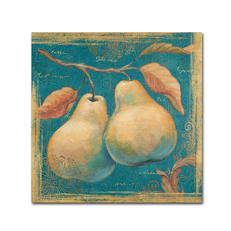 Trademark Daphne Brissonnet "Lovely Fruits I" Gallery-Wrapped Canvas Art, 24" x 24" image 1