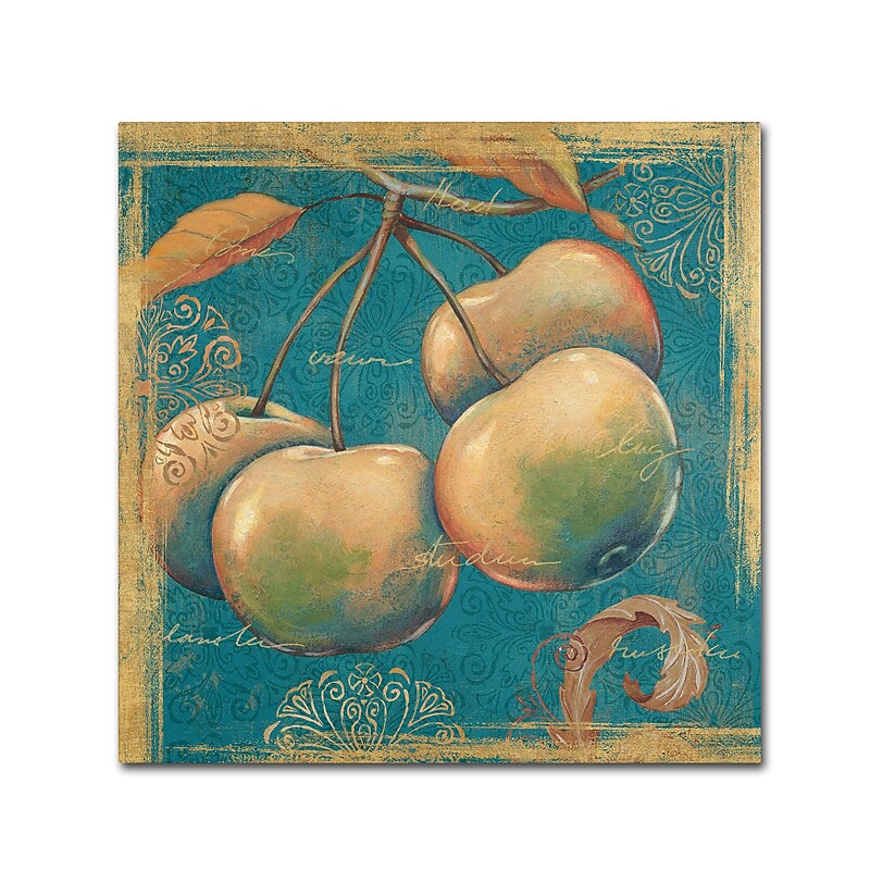 Trademark Daphne Brissonnet "Lovely Fruits III" Gallery-Wrapped Canvas Art, 24" x 24" image 1