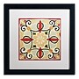 Trademark Daphne Brissonnet "Bohemian...Square II" Art, White Matte W/Black Frame, 16" x 16"~#|#~m001706207_sc7