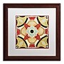 Trademark Daphne Brissonnet "Bohemian...Square IV" Art, White Matte W/Wood Frame, 16" x 16"~#|#~m001706241_sc7