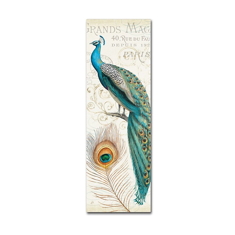 Trademark Daphne Brissonnet "Majestic Beauty II" Gallery-Wrapped Canvas Art, 8" x 24" image 1