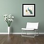 Trademark Daphne Brissonnet "Majestic Beauty II Square" Art, White Matte W/Black Frame, 16" x 16"~#|#~m001706264_sc7