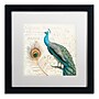 Trademark Daphne Brissonnet "Majestic Beauty II Square" Art, White Matte W/Black Frame, 16" x 16"~#|#~m001706265_sc7